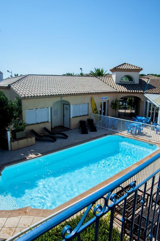 Hotel Le Leukos Leucate Exterior foto