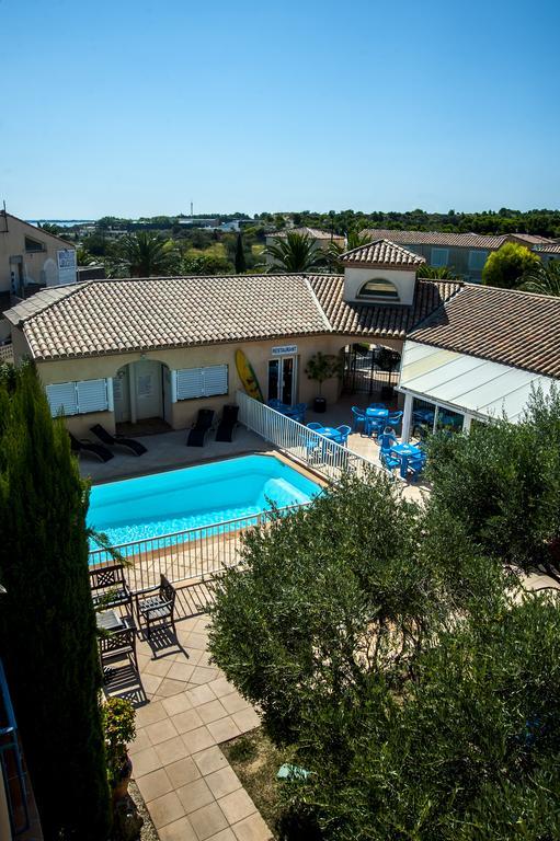 Hotel Le Leukos Leucate Exterior foto