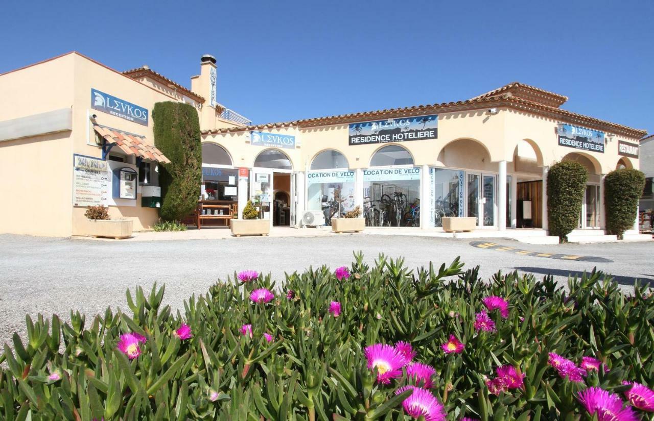 Hotel Le Leukos Leucate Exterior foto