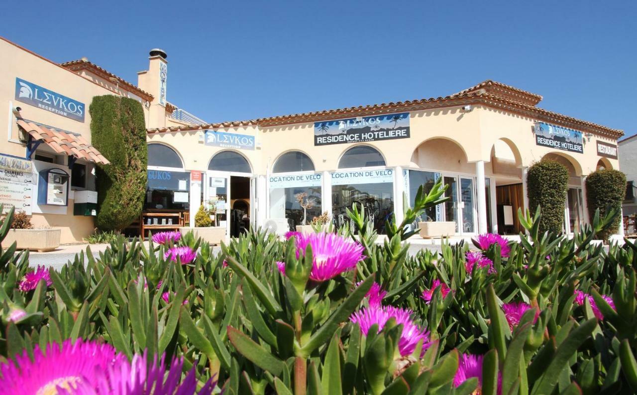 Hotel Le Leukos Leucate Exterior foto